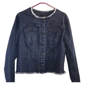 Banana Republic Frayed Blazer Sz XL